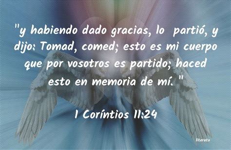 1 Corinto 11:24 .
